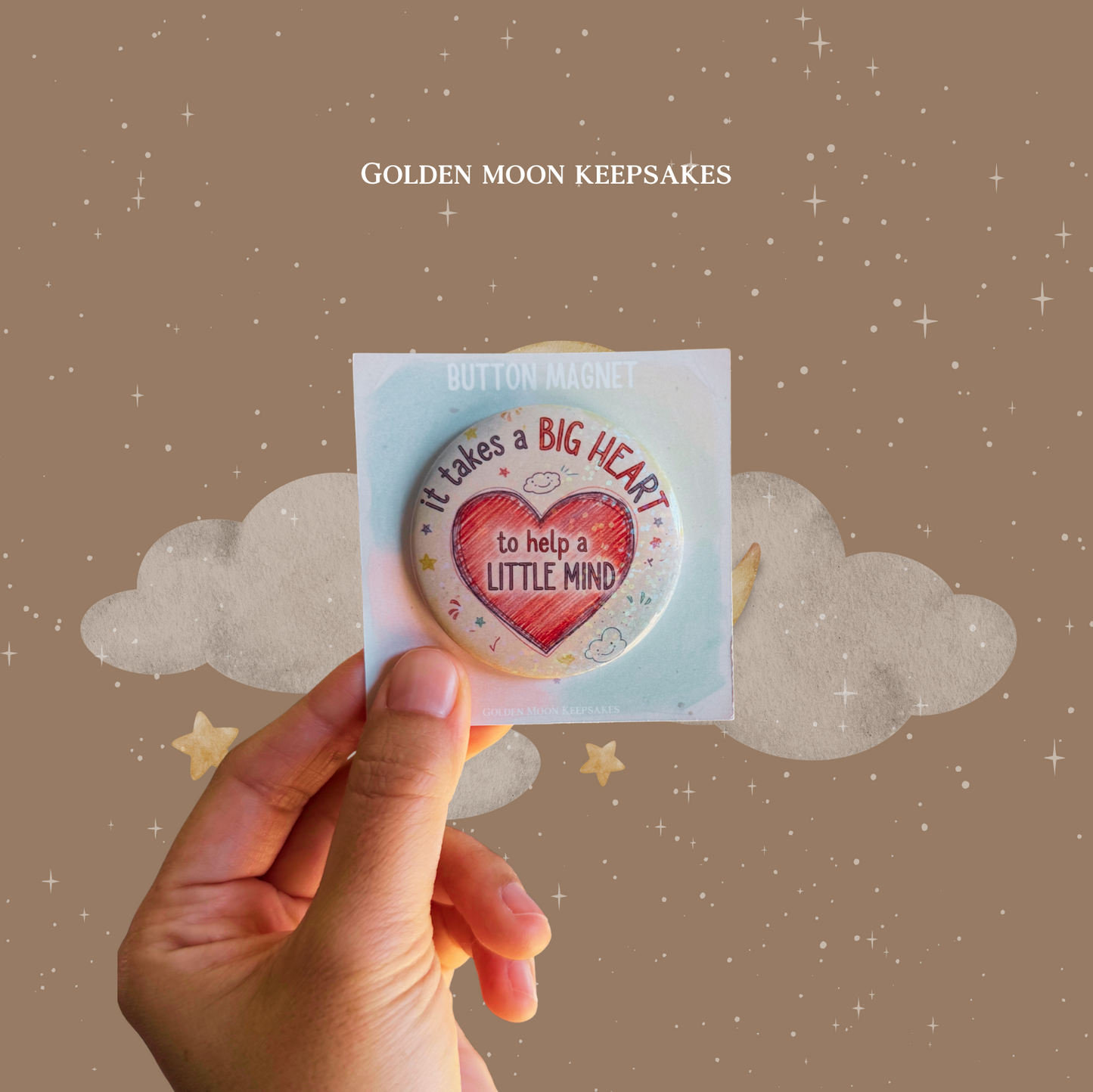 Therapist/Teacher Button Magnets