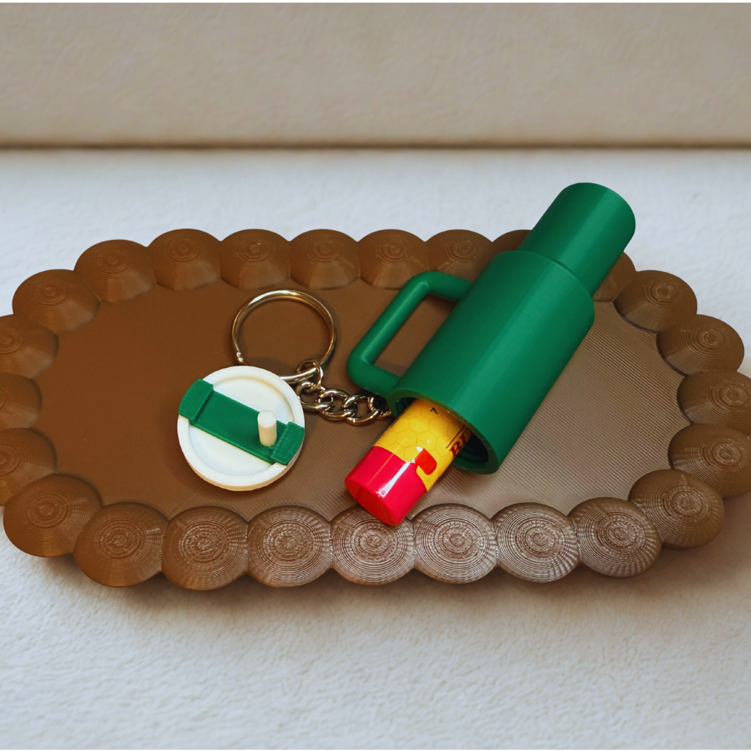 Chapstick Keychain Holder