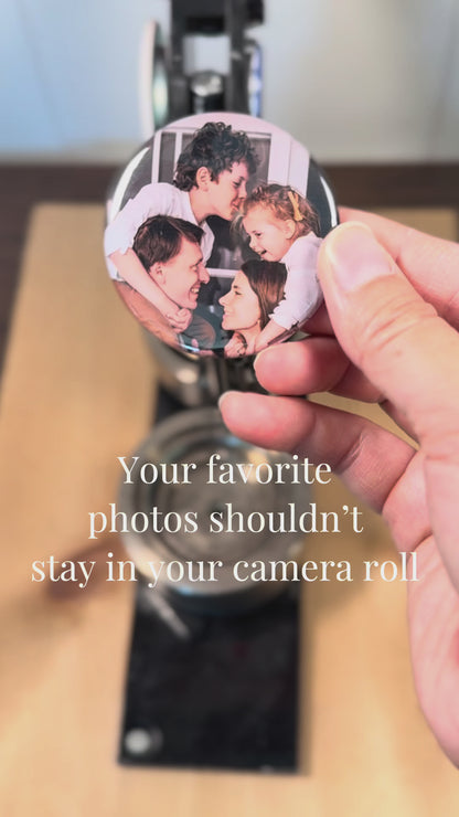 Custom Photo Magnets – Personalized 2.25" Round Magnets